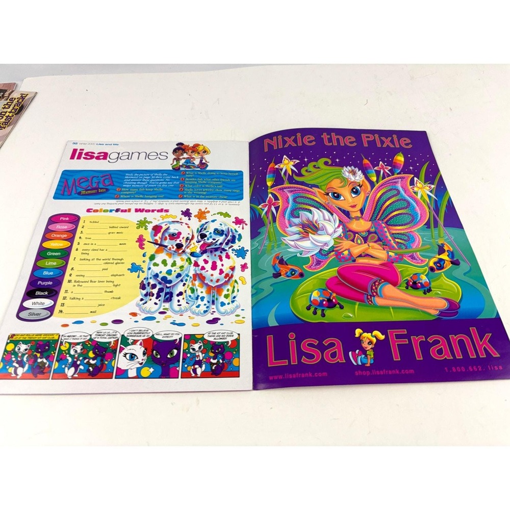 Vintage Official Lisa Frank Winter 2000 Edition Fan Catalog Magazine Rare - Picture 5 of 8